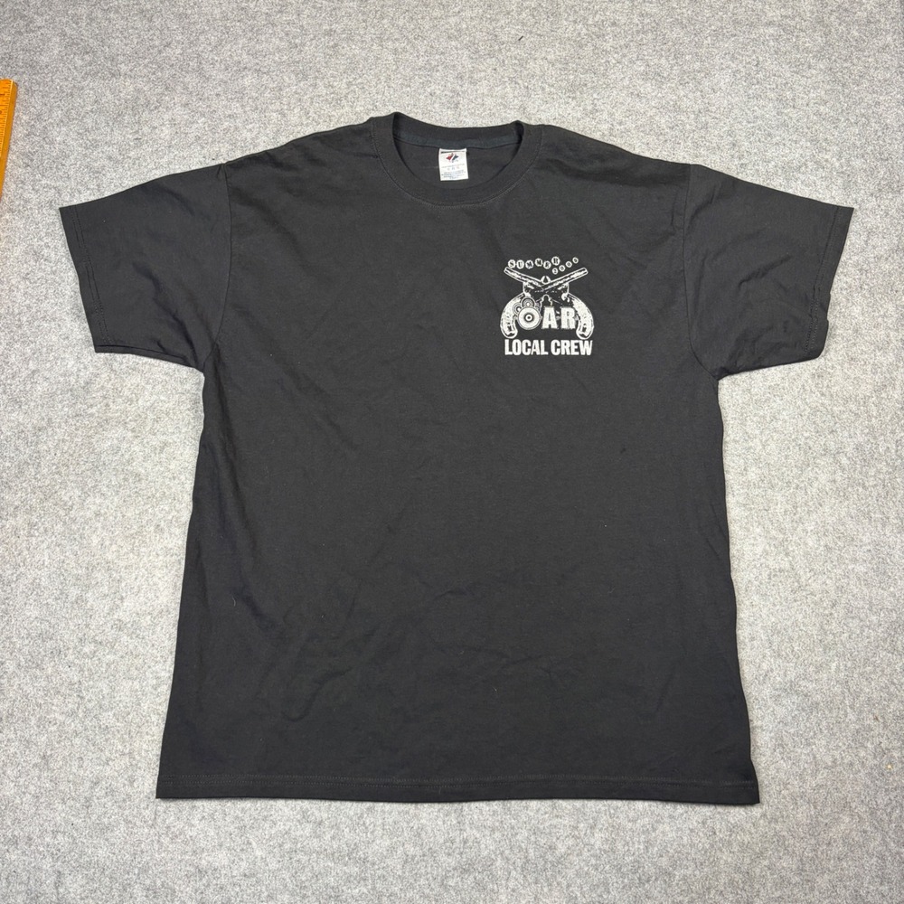 Vintage O.A.R. Summer 2000 Local Crew Band T-Shirt Jerzees Black XL